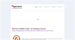 Desktop Screenshot of klimak.com